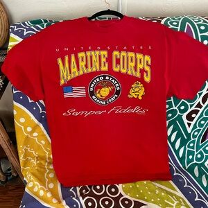 United States Marine Corps Red T-Shirt